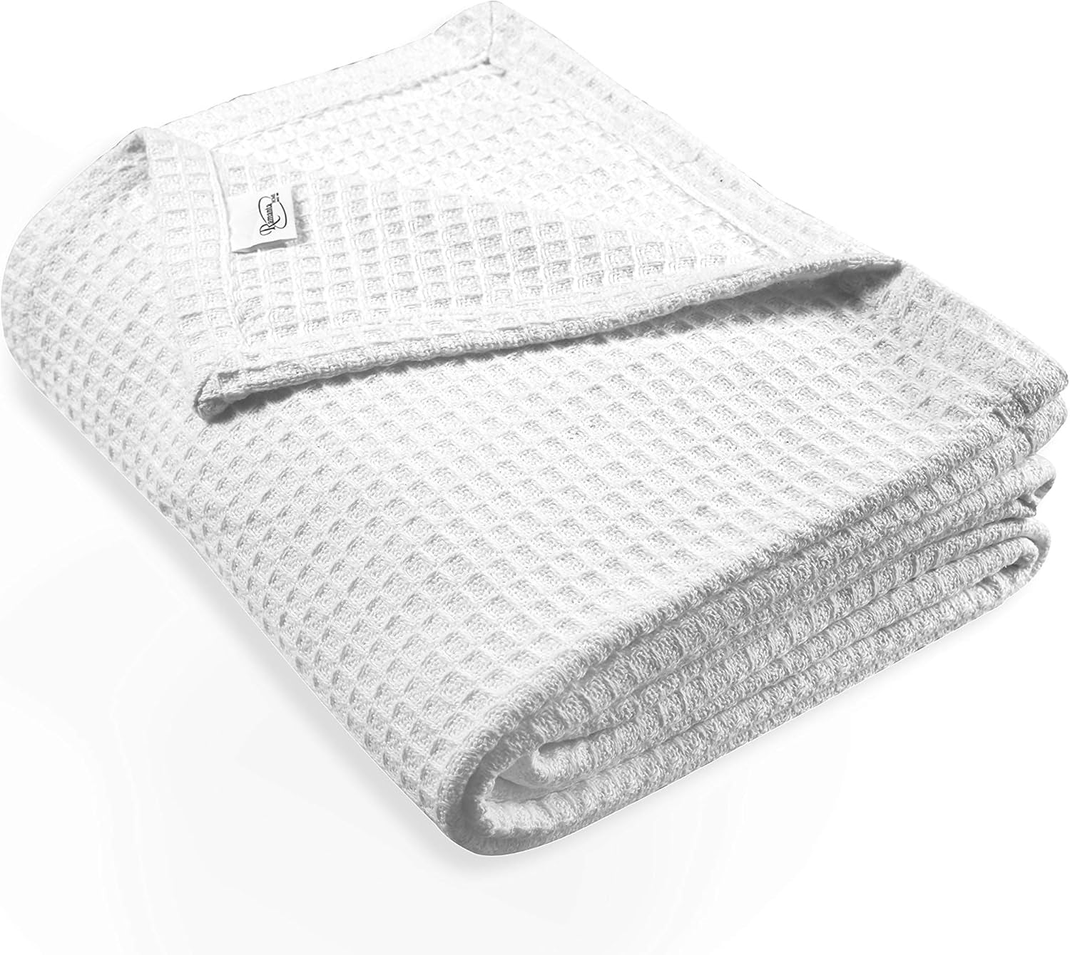 Waffle Weave Blanket Twin 60X90 Inch- White,Cotton Blanket,Twin Blanket,White Blanket,Throw Blanket,Life Confort Blanket,Soft Blanket,All Season Cotton Blanket,Breathable Blanket,Summer Throw Blanket