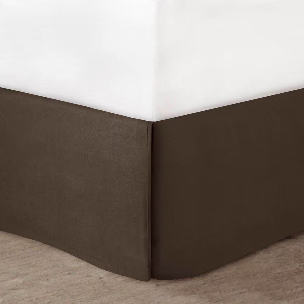 Alexine 16-Piece Brown Polyester Queen Comforter Set
