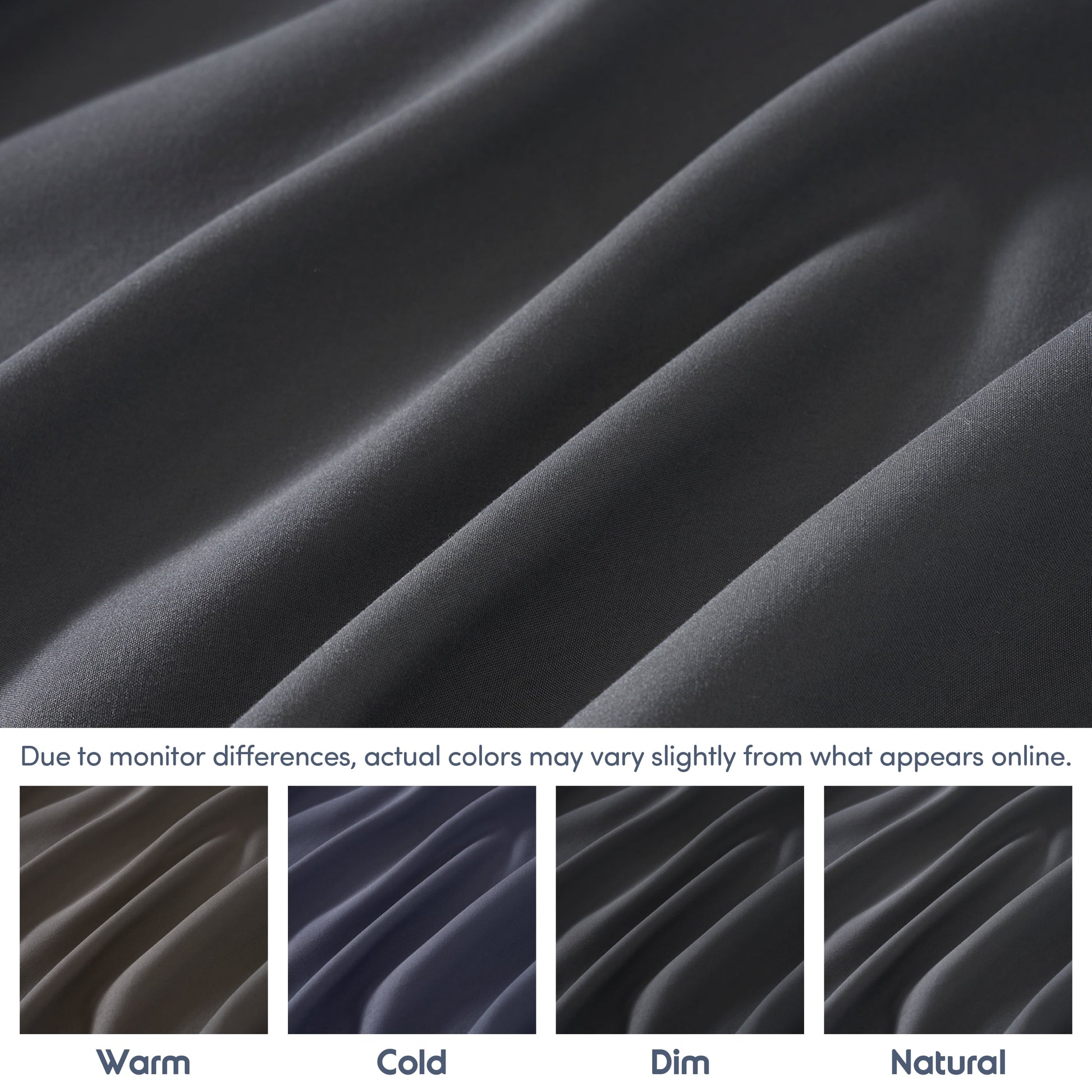 Extra Deep Pocket Queen Fitted Sheet Only, Fits 18" to 24" Mattress, Soft Microfiber Fitted Bed Sheet, Charcoal Gray