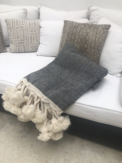 Moroccan Blanket and Throw Cotton Blanket Bohemian Blanket Berber Blanket Hand Woven Handmade Blanket Bedspread Bed Cover,Bedding